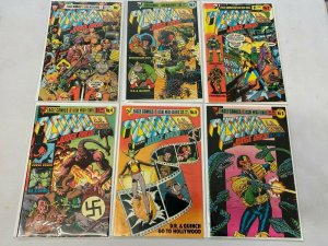 2000 AD Monthly set #1-6 8.0 VF (1985 1st Series)