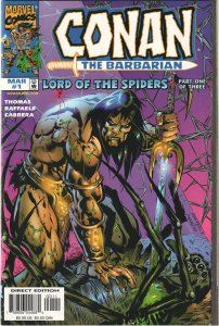 Conan: Lord of the Spiders #1, 2, 3 (1998) COMPLETE SET!