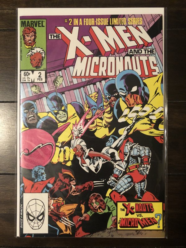 X-men and the Micronauts #1-4 complete