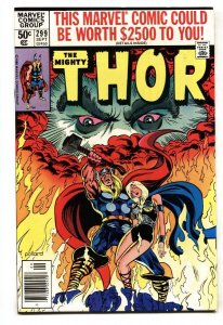 Thor #299 comic book 1980-Marvel-Bronze-Age 