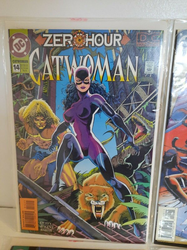 Catwoman 14 15 16 35 DC Comics 90s Lot of 4 boarded and bagged books