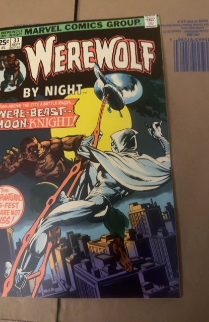 Werewolf by Night #33 (1975)2nd app of Moon Knight