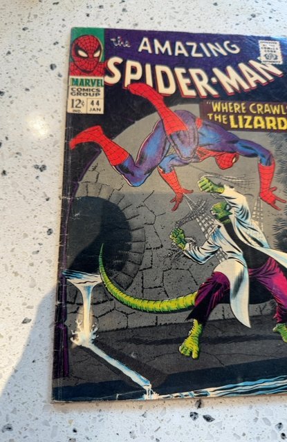 The Amazing Spider-Man #44 (1967)the lizard strikes