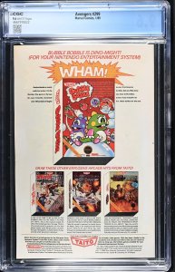 Avengers #299 (1/89) Graded CGC 9.6