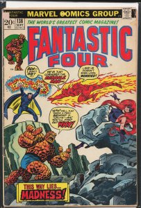 Fantastic Four #138 (1973) Fantastic Four