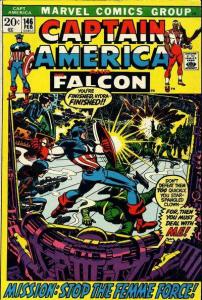 Captain America (1968 series)  #146, Fine- (Stock photo)