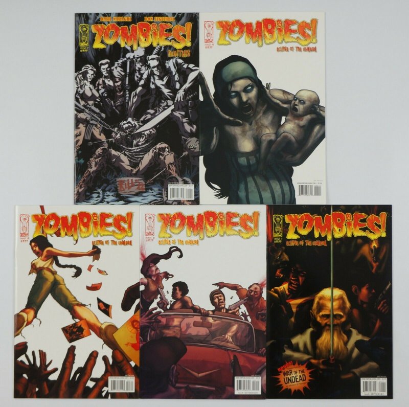 Zombies!: Eclipse of the Undead #1-4 VF/NM complete series + hunters one-shot