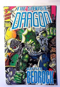Savage Dragon #3 (1992) Image Comics Bedrock 1st Print Comic Book