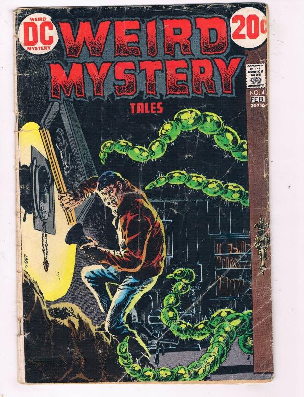 Weird Mystery Tales #4 VG DC Comics Bronze Age Comic Book Feb 1973 DE48