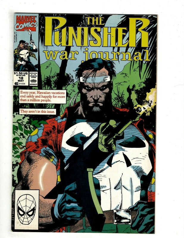 11 Punisher War Journal Marvel Comic Books # 4 5 8 14 16 17 18 19 20 21 22 KB4 