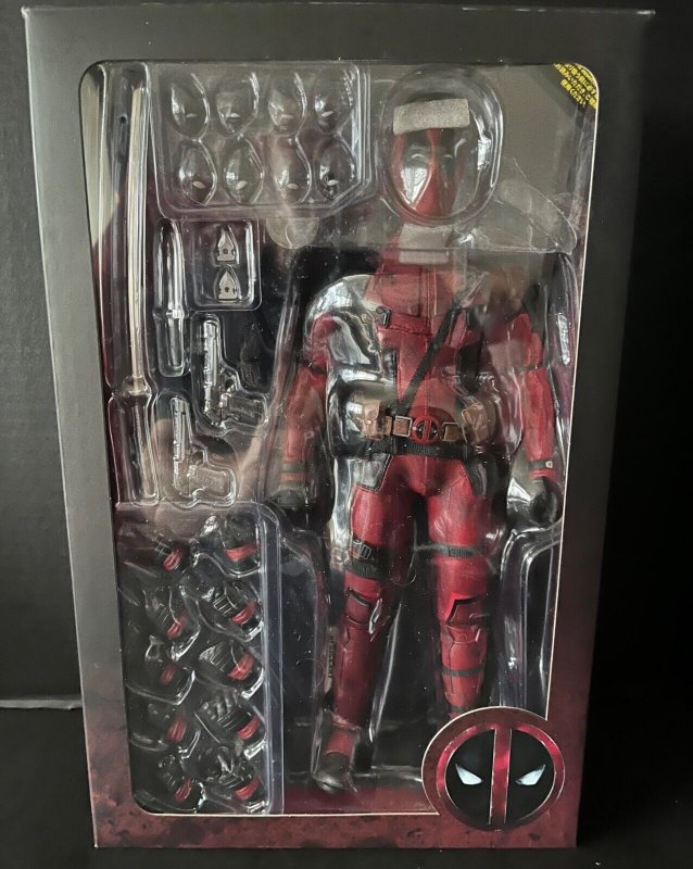 Hot Toys Movie Masterpiece 1/6 Marvel Deadpool Figure in Original Box - MMS 347 