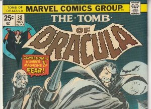 Tomb of Dracula(vol. 1) # 38  Helpless Before a Silver Dagger