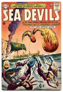 Sea Devils #131963- Dc Silver Age Comic - VG