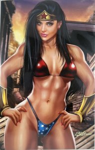 POWER HOUR 2 Wonder Woman Fernando Rocha Cosplay Virgin Cover Lim to ONLY 75 NM