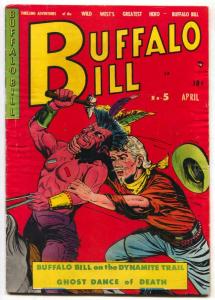 Buffalo Bill #5 1951-Kit Carson - Fremont- Golden Age Western VG