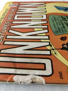 Adventures into the unknown#165,VG, Wahl cover,Chic Stone art