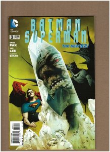 Batman/Superman #3 DC Comics 2013 New 52 Darkseid, Greg Pak & Jae Lee VF/NM 9.0 