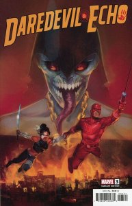 Daredevil And Echo #3 Cover B Reis Marvel 2023 EB145