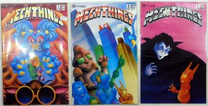 Mechthings Lot of 3 #2, 3, 4 (1987) Renegade Press 1st Print Comic Books