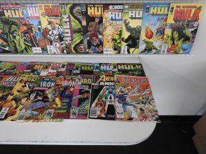 Huge Lot of 160 Comics W/ The Incredible Hulk, Iron Man, Avengers! Avg. FN