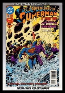 Adventures of Superman #508 (1994) 9.2 Signed by Artist Barry Kitson  / EBI#2