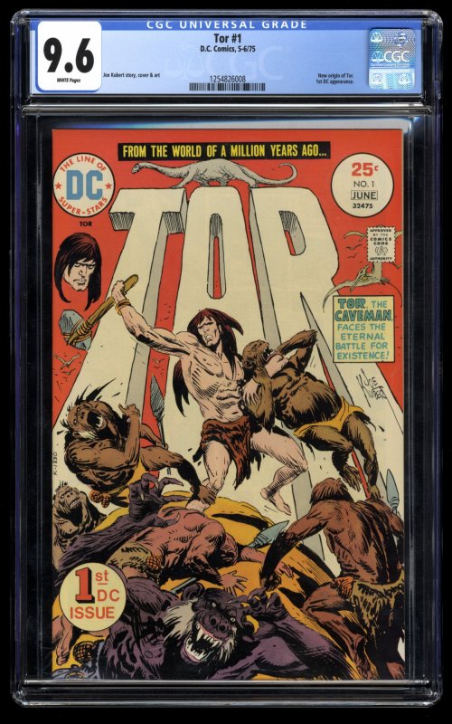 Tor #1 CGC NM+ 9.6 White Pages