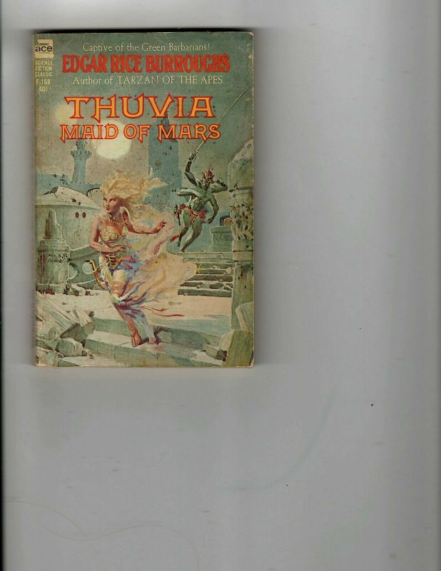 3 Books Strawberry Fields Forever Jungle Tale of Tarzan Thuvia Maid of Mars JK26