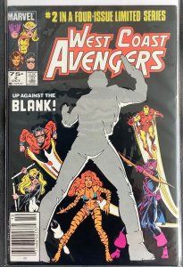 West Coast Avengers #2 Mini-Series (1984) Newsstand Edition. NM+