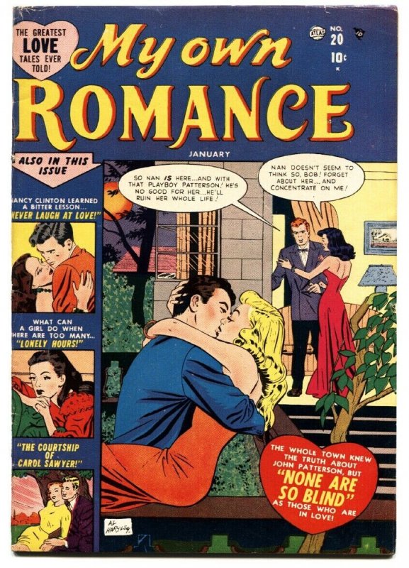 MY OWN ROMANCE #20 1952-ATLAS-MARVEL-GOLDEN AGE 