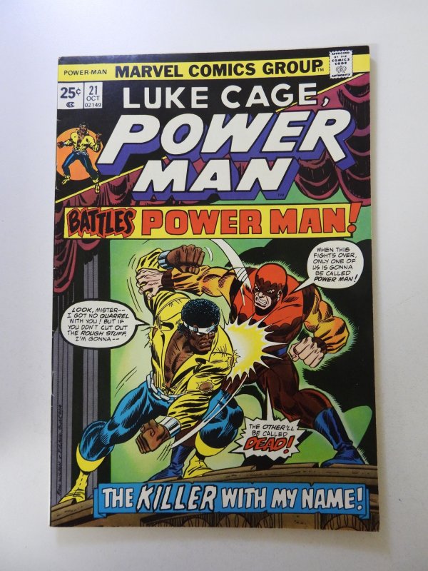 Power Man #21 (1974) VF condition MVS intact