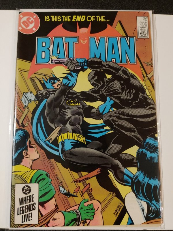 BATMAN #380 VF/NM HIGH GRADE