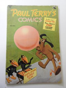 Paul Terry's Comics #123 VG Condition! Moisture stain