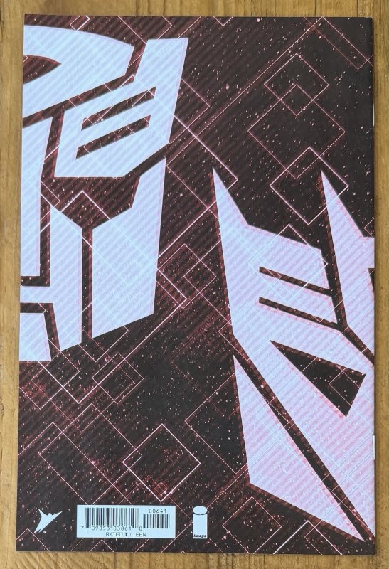 Transformers #6 Eric Canete 1:25 Variant Image Comics 2024 NM