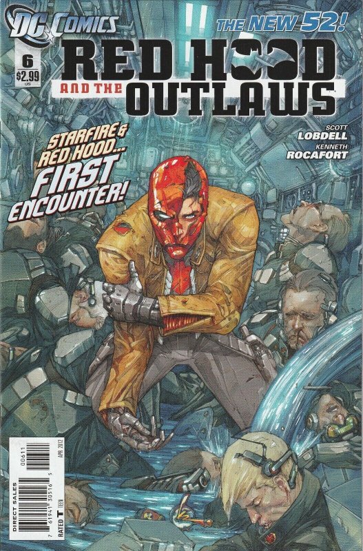 Red Hood And The Outlaws # 6 Cover A NM- DC 2012 New 52 [B8]