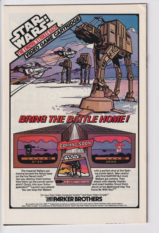 DAREDEVIL #187 NEWSSTAND (Oct 1982) VF 8.0 off white to white!