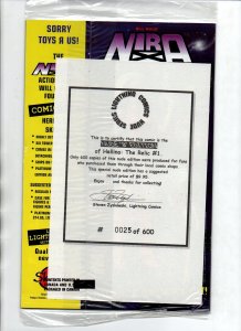 Hellina The Relic #1 B Nude Variant Sealed w/COA - Lightning - 1997 - NM