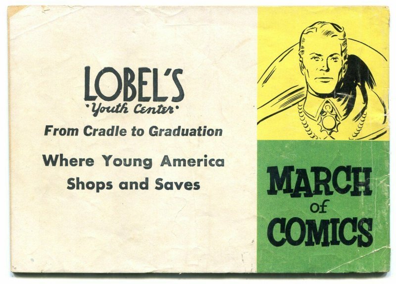 Lobel's March of Comics #133 1955- Flash Gordon VG-