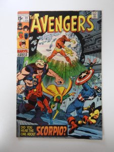 The Avengers #72 FN/VF condition