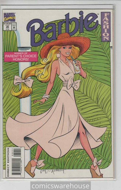 BARBIE (1991 MARVEL) #32 VF+ A16936