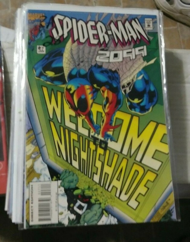 SPIDER-MAN 2099 # 27  1995 MARVEL   MIGUEL OHARA+ WELCOME NIGHTSHADE ALCHEMAX