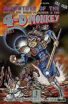 4-D Monkey, The #3 VF/NM; Leung's | save on shipping - details inside