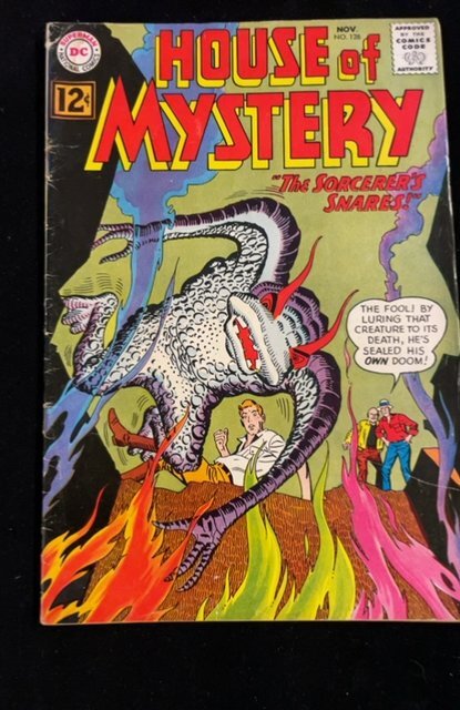 House Of Mystery Comic Books Silver Age Dc Comics Horror Sci Fi Hipcomic