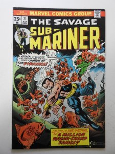 Sub-Mariner #71 (1974) FN Condition! MVS intact!
