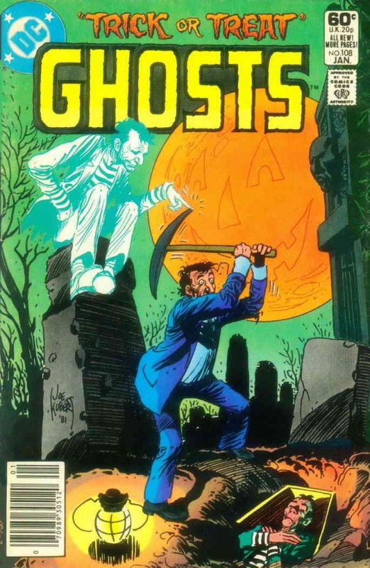 Ghosts #108 VG ; DC | low grade comic January 1982 Joe Kubert Trick or Treat