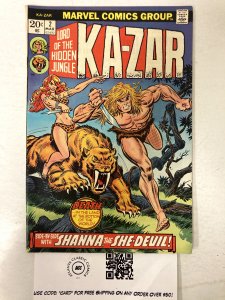 Lord of the Hidden Jungle: Ka-Zar #2 FN-VF Marvel Comics Group 1973 6 LI1