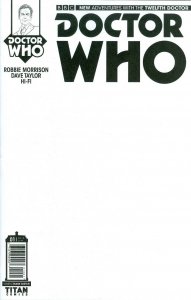 Doctor Who 12th Doctor #1 2014 Blank Cover D Titan Comics BL08