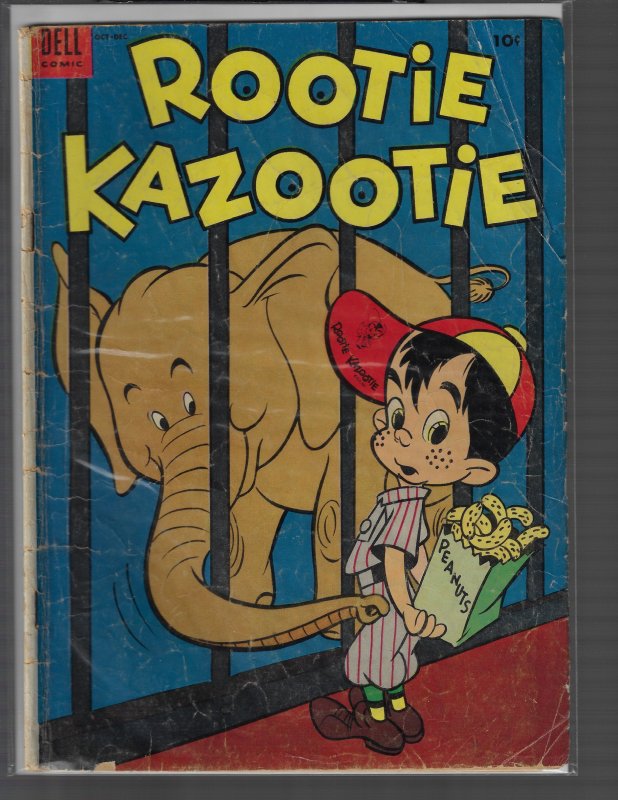 Rootie Kazootie #6 (Dell, 1953) GD