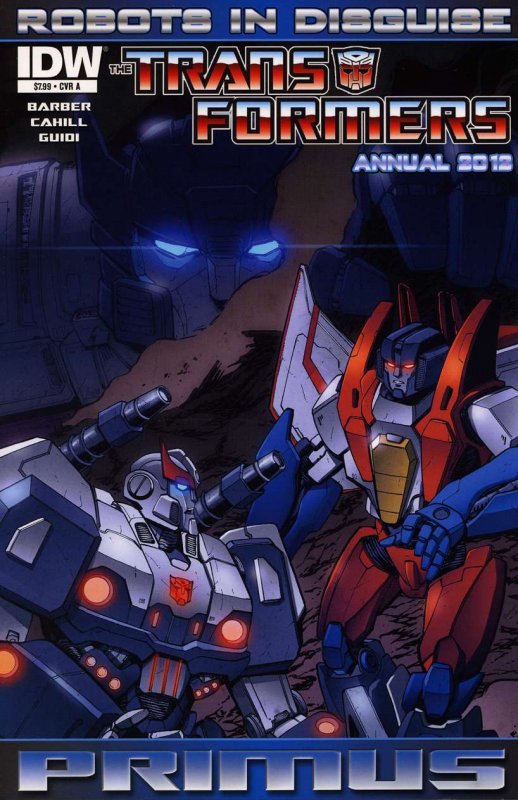 Transformers, The: Robots in Disguise Annual #2012A VF/NM ; IDW | Primus |  Comic Books - Modern Age, IDW, Transformers, Superhero