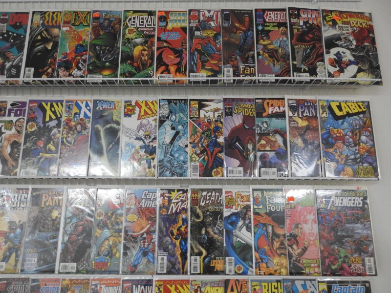 Huge Lot 120+ Comics W/ Avengers, Spider-Man, X-Men, Hulk+ Avg VF+ Condition!