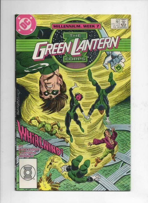 GREEN LANTERN #221, VF/NM,  Millennium, Corps, DC, 1960 1988 more in store